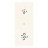 Dimmer for fans 220-240V white