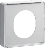CEE appliance adapter, halogen-free, DA200, RAL9016