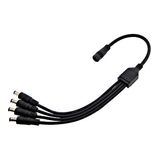 DC barrel connector 4 way splitter - 5.5 x 2.1mm