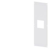 door 3WA size 2, (3-pole), IP30, hinge: right, lock: twist lever, W: 600 mm