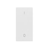 Cover with ON/OFF icon 1M, white