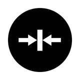 M22-XDH-S-X14 Button plate, raised black, clamp symbol