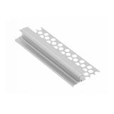 Profile GLAX for LED strip, for drywall, not anodized