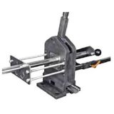 Mounting rail manual cutter with a hole punch module GLR_6-P