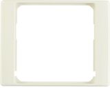 Intermediate ring for central plate, birch Arsys, white