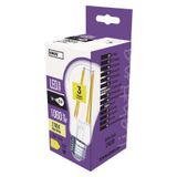 LED Filament Bulb A60 / E27 / 7 W (75 W) / 1 060 lm / Warm White