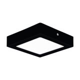 LED-Ceiling-lamp 170X170 black 'FUEVA PRO'