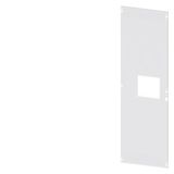 door 3WL size 0, (4-pole), IP30, hinge: left, twist lever W: 600 mm