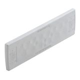 Cable entry plate, Cabtite (cable entry system), TPE, grey, Height: 44 mm, Width: 142 mm, Depth: 12 mm, -40 °C…90 °C, IP54