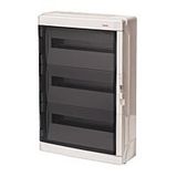 Cabinet ACQUA PLUS 39054, 54TE, 639x432x160mm, transparent door, IP65