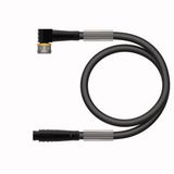 Actuator and Sensor Cable, PUR Extension Cable   PKW4M-0.2-PSG3S/TXL