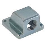 Flanged elbow 90° zinc diecasting Pg13 