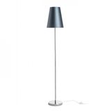 NYC/CONNY 25 floor Monaco petrol blue/silver PVC/chrome 230V LED E27 15W