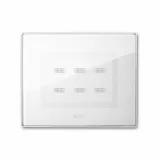 VERATOUCH FROMT PLATE WHITE 6CONTR.