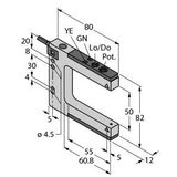 Photoelectric Sensor Bifurcated Retroreflective Sensor   SLM50B6