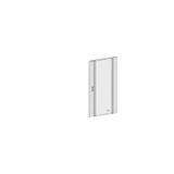 ALPHA 125 NF transparent door with cover frame for flush  8GK9507-6KK20