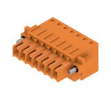 PCB plug-in connector, female plug, 3.50 mm, Number of poles: 7, 180°, Tension-clamp connection, Clamping range, max. : 1.5 mm², Box