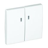 ROCKER F/DOUBLE-FUNCT MEC W/ ORIENT LIGHT WH