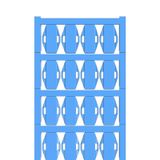 Conductor and cable markers, 7 - 40 mm, 24 x 15 mm, blue
