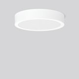 TOLEDO FLAT+ round, 17 W, 1750 lm, 827-865, white, DALI Surface mounte