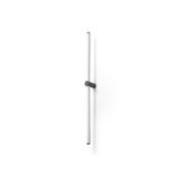 CLARIS 120 surface mounted black frosted acrylic 230V LED 2x12W 3000K