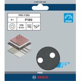 F355 sanding sheet, pack of 5 115 mm, 180