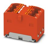 Distributor terminal block PTFIX 6×1.5 red
