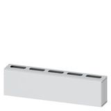 ALPHA 630, distribution box, IP43, Protection class 1, H: 350 mm, W: 1300 mm, T: