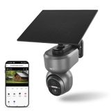 GoSmart Outdoor pivoting camera IP-6000 OWL with 4G/LTE, grey
