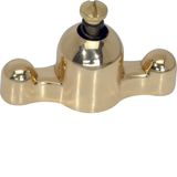 Brass toggle, Serie Glas, brass, clear varnished