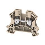 Terminal block 6 mm² phase, 800V/41A, screw
