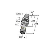 Inductive Sensor With Increased Switching Distance   BI2-M08K-VP6X-H1341