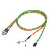 Prefabricated dual cable