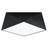 SOLLUX - ceiling lamp HEXA 35 black SL.0690