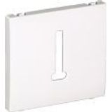 COV PLAT F/T8 FRENCH TELEP SOCKET IVORY