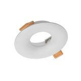 Spot luminaire housing AURORA, IP20, round, white