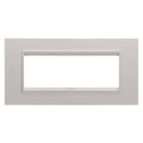 LUX PLATE - IN METAL - 6 MODULES - MONOCHROME NATURAL BEIGE - CHORUSMART