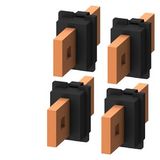 Connection terminal 40x10 mm, 1 set = 4 units