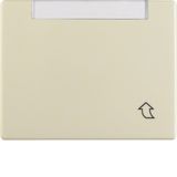 Hinged cover, high, lab. field, arsys, white glossy