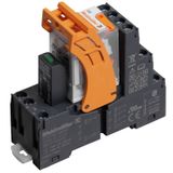 Relay module, 24 V AC, Green LED, 2 CO contact (AgNi) , 250 V AC, 12 A