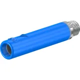 4 mm screw-in adapter, screw connection, blue, 23.1034-23