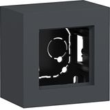 Housing, single, high design, surface-mount, A.8, anthracite