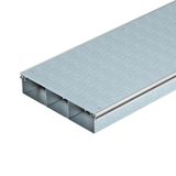 Flushfloor trunking unit blank 2400x300x65 Steel Strip galvanised