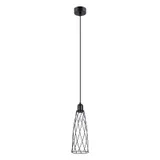 HANGING LAMP SUBA 1 BLACK E27 1X15W IP20