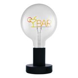 1906 LETTER TABLE BAR 1.2W E27 OSRAM