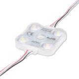 LED module 4x SMD 2835 1.2 W DC 12 V 100 mA 180 lm 6500 K 170° IP66
