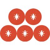 EXPERT R782 Prisma Ceramic X-LOCK Fibre Disc 125 mm, 22.23 mm, G 120, 5-pc