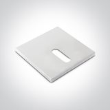 WHITE SQUARE COVER FOR 68000B