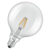 LED Classic Globe 125 40 Filament P 3.4W 827 Clear E27