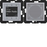 Radio touch DAB+ with speaker, A.x/C.x, titanium